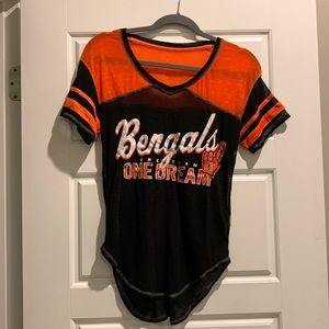 See through NFL bengals t-shirt! Size small
